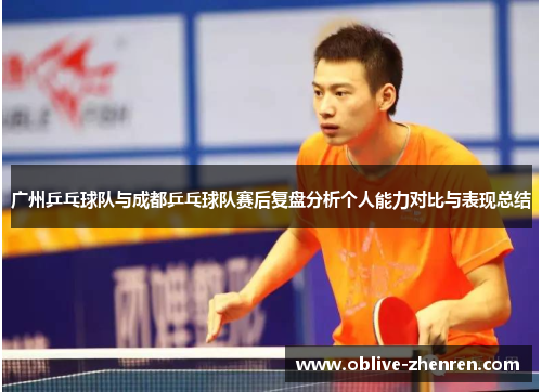 广州乒乓球队与成都乒乓球队赛后复盘分析个人能力对比与表现总结